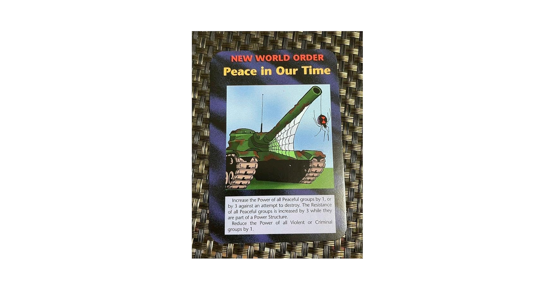 Amazon.co.jp: イルミナティカード Peace in Our Time 現代の