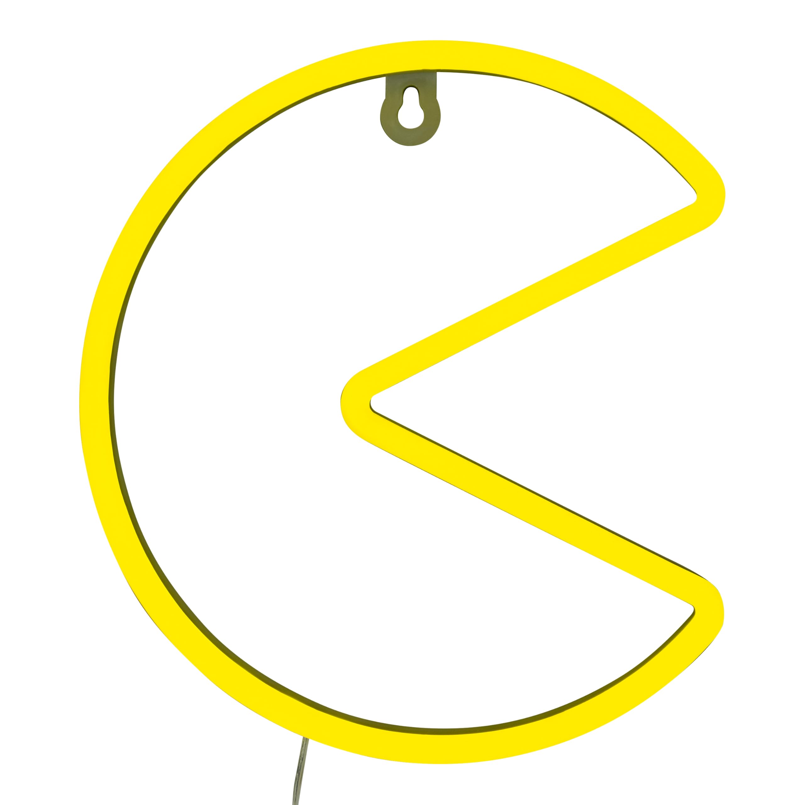 Pac-Man Neon Wall Light - Retro Arcade LED Wall Decor for Bedroom