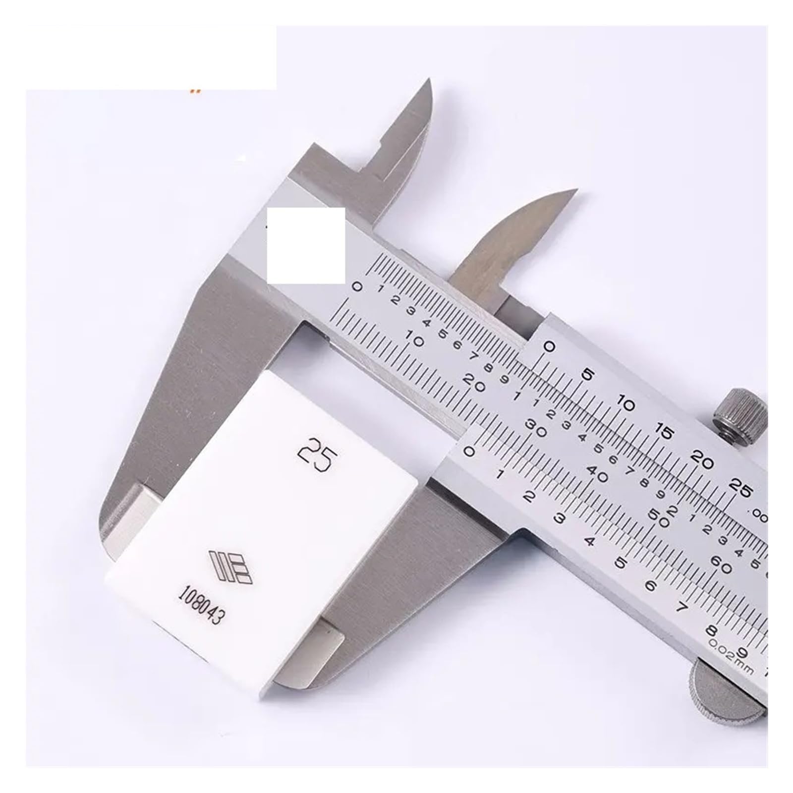 Calibrador Vernier de acero inoxidable 6" (0-150 mm, 0-200, 0-300, 0,02 mm) Calibradores metálicos Herramientas medición(0-150mm 0.02mm)