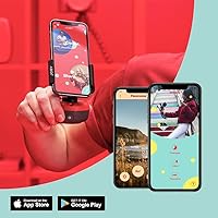 Vista 5 de JOBY Cabezal electrónico giratorio Bluetooth, control de movimiento, base motorizada para teléfono móvil, panorámica de video, montaje en trípode