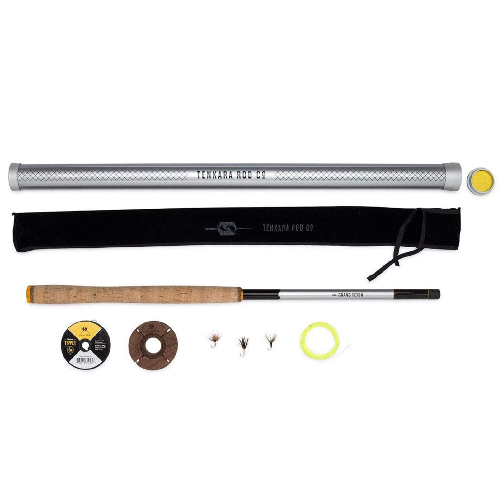 Tenkara Rod CO The Grand Teton Pkg (GTPACK), Black