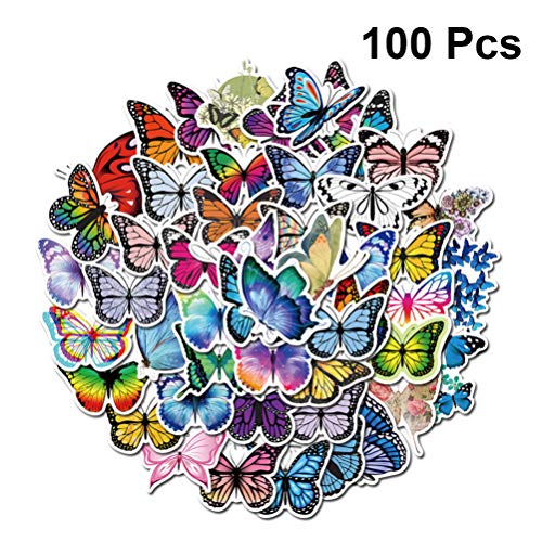 Adesivos de laptop adesivos coloridos adesivos coloridos 100 folhas decalque de vinil para laptop pa