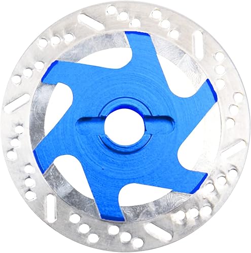 Miniatura 18 de ShareGoo - Paquete de 4 neumáticos de metal de 0.472 pulgadas para llanta hexagonal, disco de freno compatible con Traxxas Tamiya HSP HPI Redcat