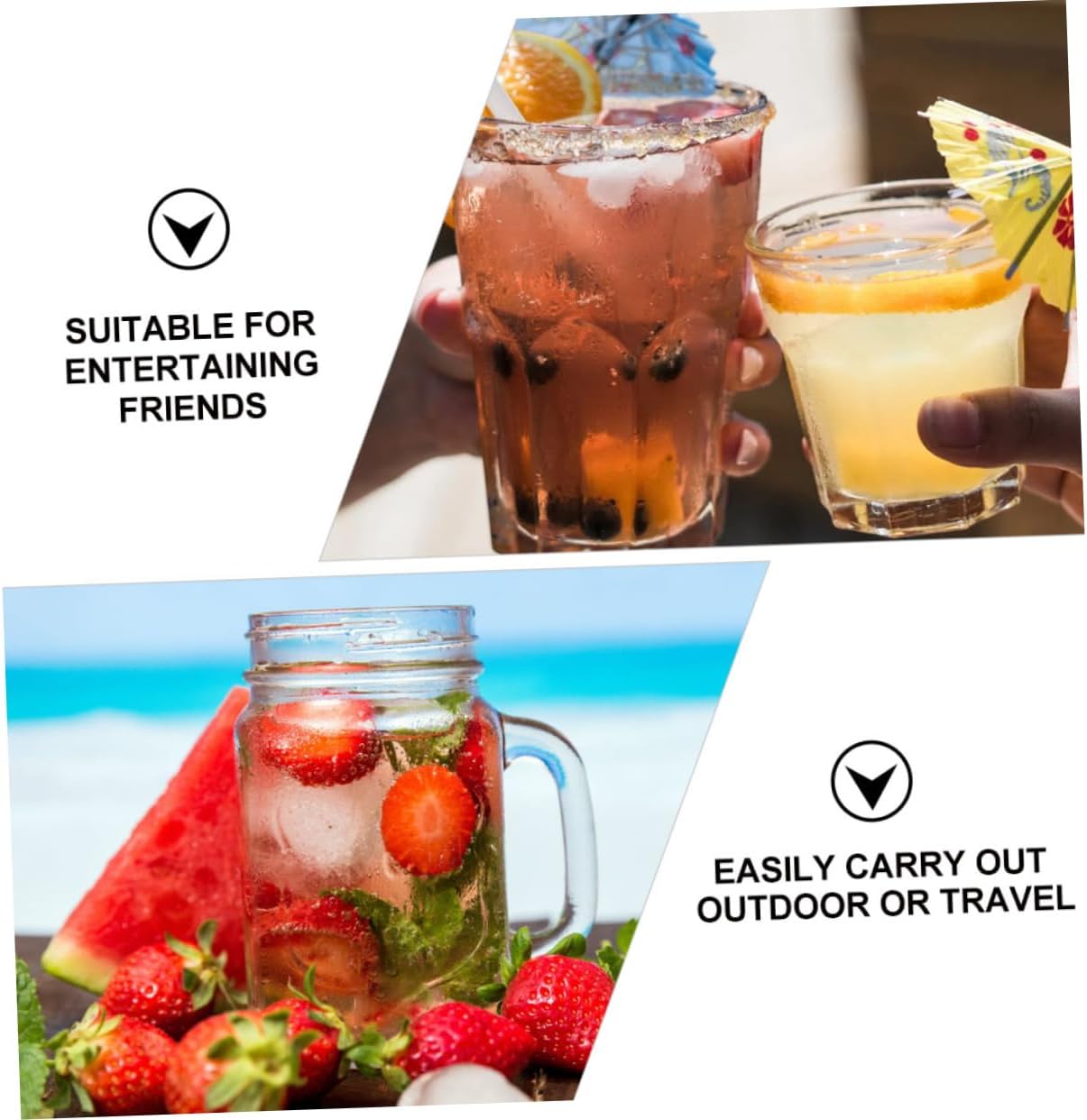 1pc Airtight Glass Food Storage Bottle Swing Bottle Leak Cap for Beverages Fruit Enzyme Water and Entertaining Guests Kitchen Gadget for Home Use