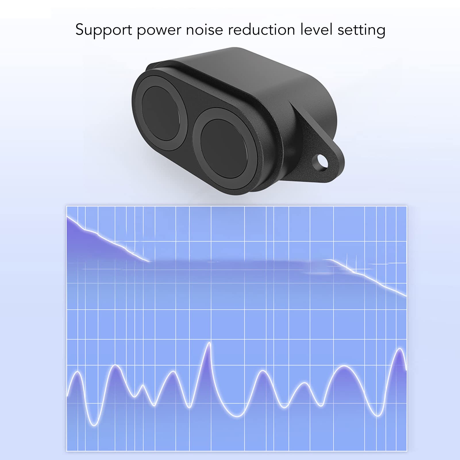 Sensor de Distancia de Rango Ultrasónico, Diseño de Bajo Consumo de Energía, Procesamiento Acústico Híbrido, Protección IP67 Pulso PWM, DC3.3 12V Adecuado para Energía de Batería