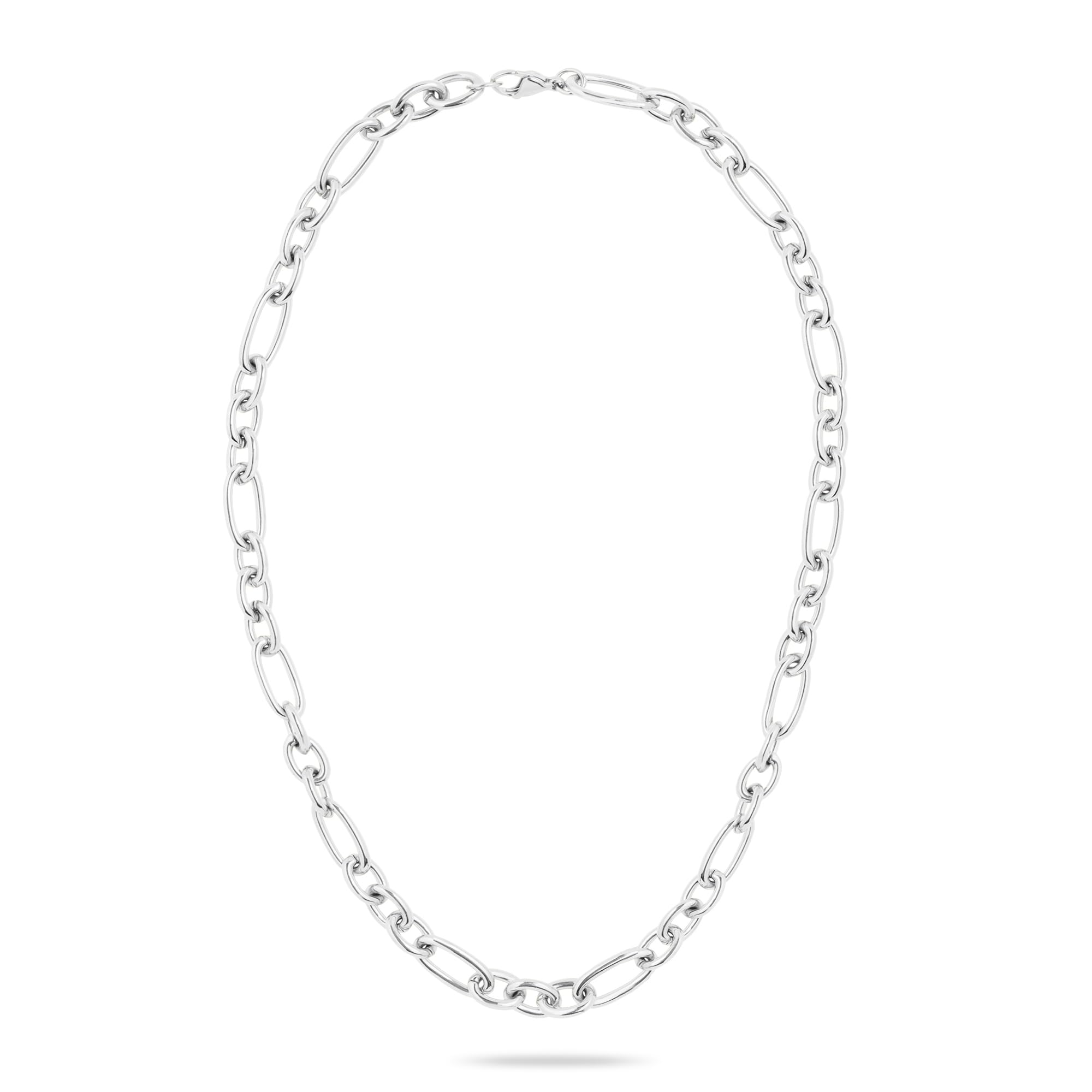 Tamaris Schmuck für Damen aus Edelstahl, Chunky Glieder Halsketten in elegantem & coolen Look, wasserfest