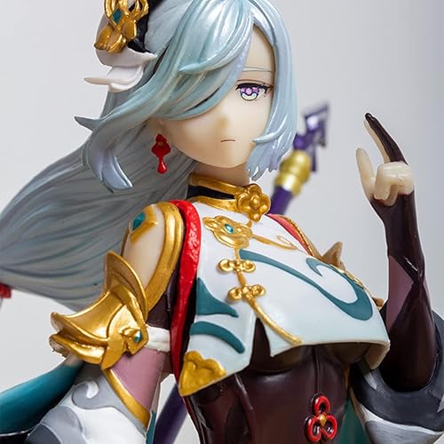 Miniatura 3 de G-I Shenhe 17 Figura 29CM Anime Juego Juguete Liyue Personaje PVC Regalo