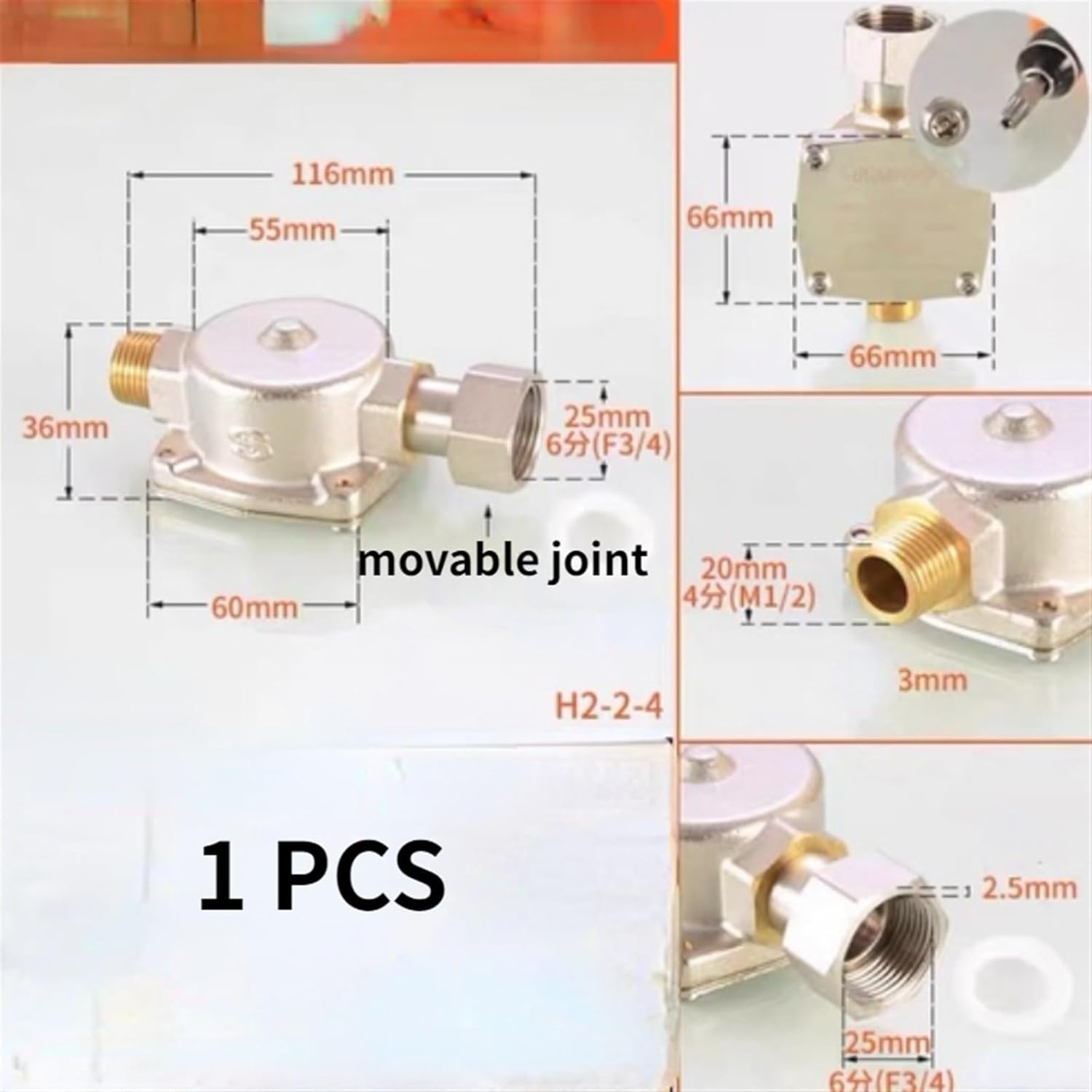 Gas Filter For Household Wall Hanging Stove Natural Liquefied Gas Filter Boiler Gas Water Heater Pressure Reducing Filter Valve (Size : B)