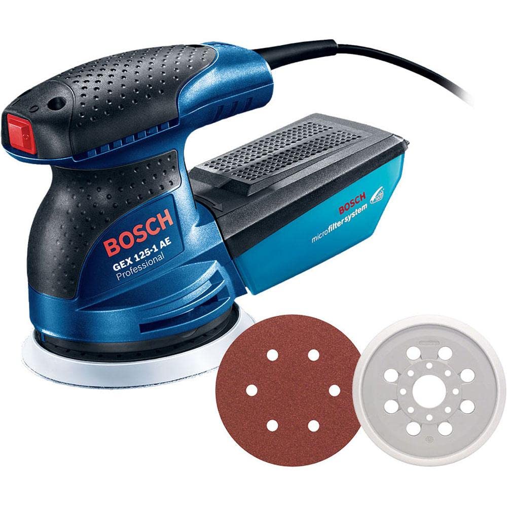 Bosch Lixadeira Orbital GEX 125-1 AE 250W 220V Coletor de pó