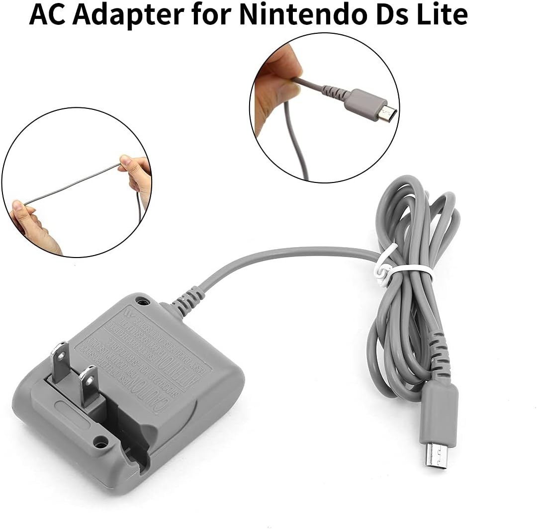 For Nintendo DS Lite DSL NDSL Plug AC Power Home Wall Charger Adapte 3 61GyxtXv DL. AC SL1200