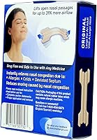 Vista 4 de Breathe Right Tiras nasales Original Tan Grande - 30 unidades, paquete de 6