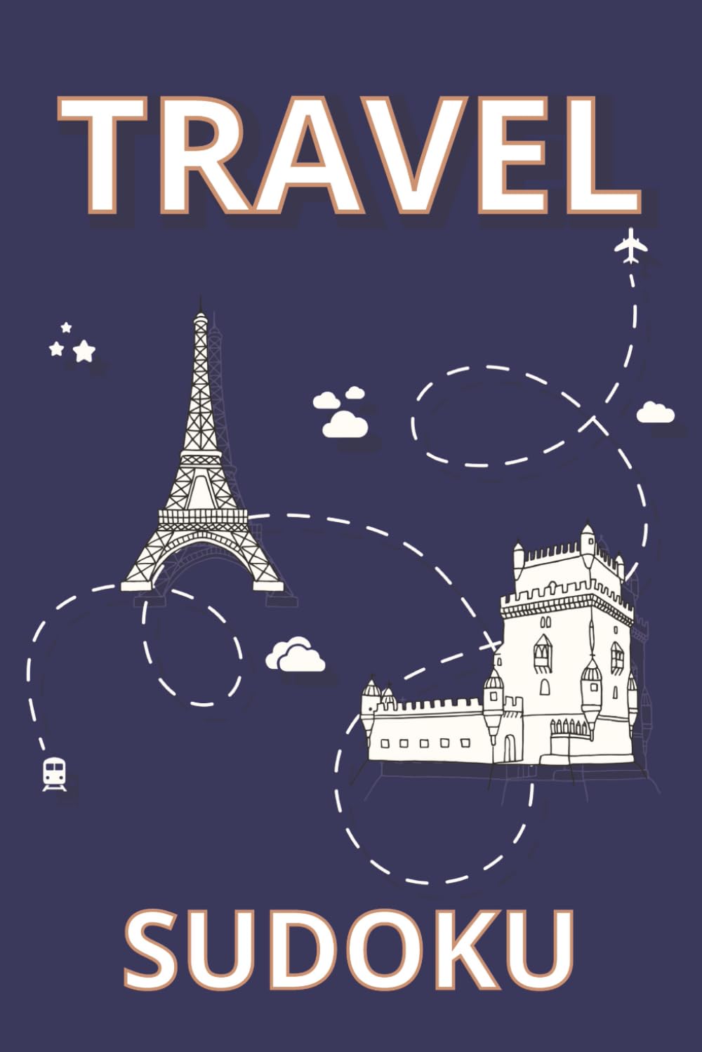 Travel Sudoku Puzzle Book: Sudoku Puzzles for Traveling | Relax & Travel Busy | 6x9 Inches, 110 pages | 50+ Puzzles | Solutions Included