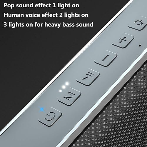 Miniatura 5 de Altavoz Bluetooth impermeable con tres modos de reproducción, sonido envolvente de 360, fácil de configurar, fácil de conectar, definitivamente