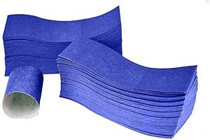 Perfect Stix Silverware Wrapping Band - Disposable Cutlery Holder Blue