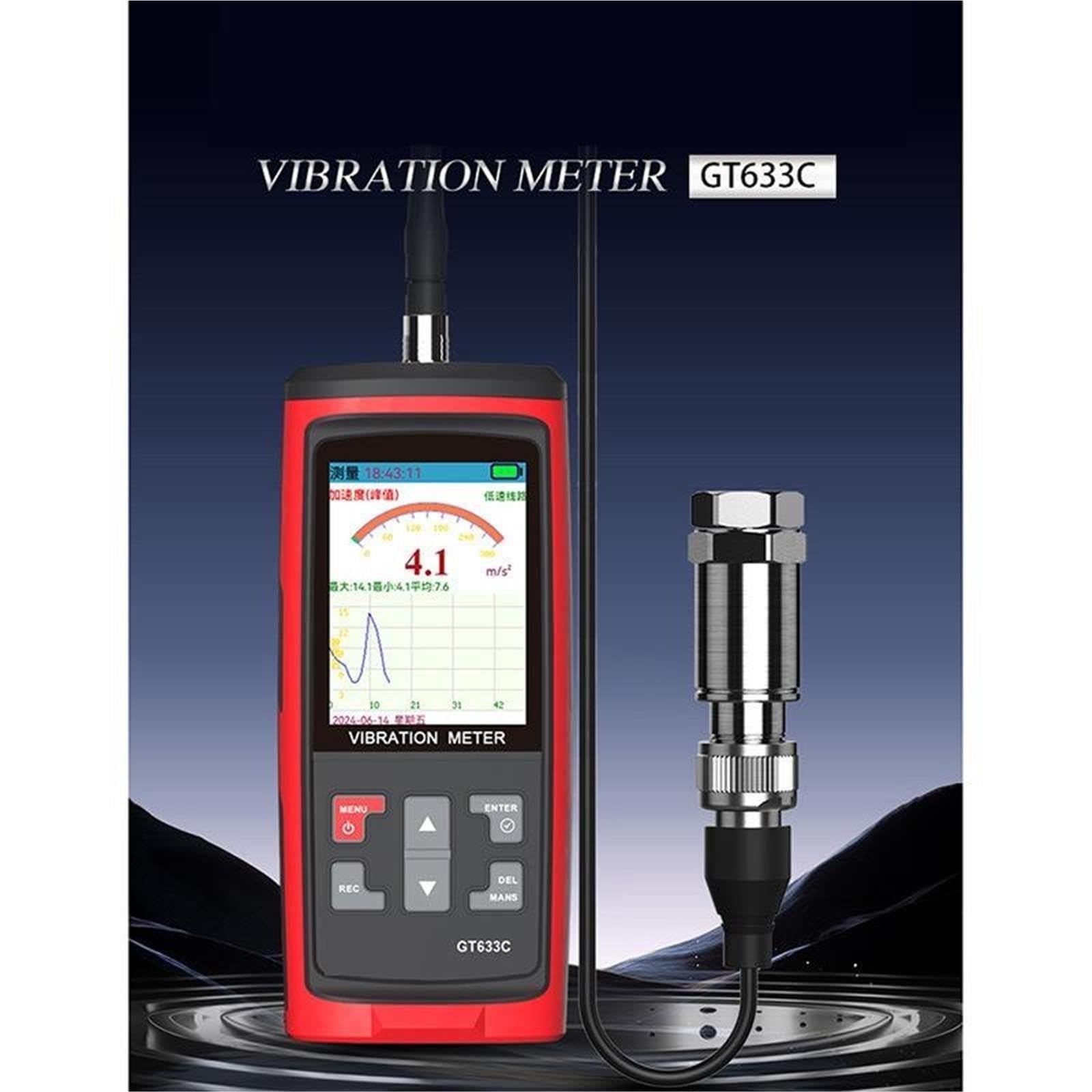 Vibration Meter, GT633C Split Analyzer