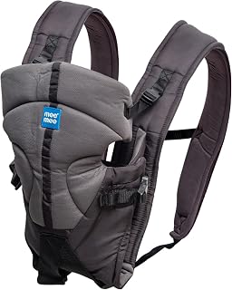 Mee Mee Elegant Lightweight & Adjustable Baby Sling Carrier with Padded Support, Safety Buckle, Waist Support Belt, Padded... Price In India