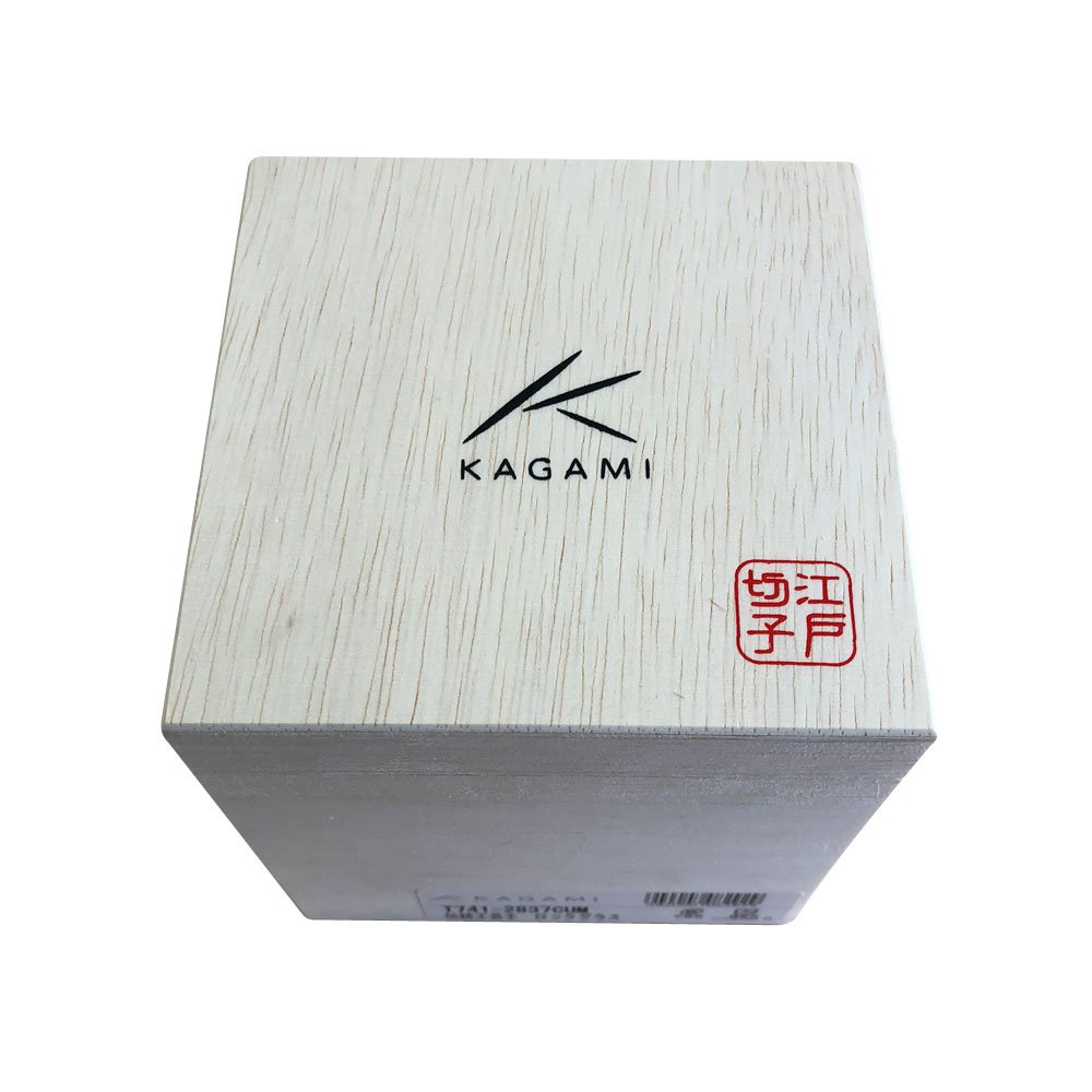 江戸切子　カガミクリスタル　一輪挿し　非売品　鍋谷淳一　共箱　送料込み　匿名配送 KAGAMI 【製造終了品 在庫限り】江戸切子（カガミクリスタル