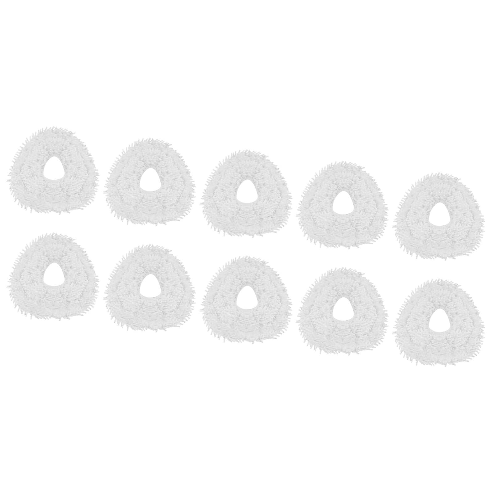 Kalttoy Of 10 Sweeper Cloths for J3 / J4 / J4lite / J5 Robotic Floor Cleaners Replacement Pad Home Cleaning Mop Accessories Mop Replacement