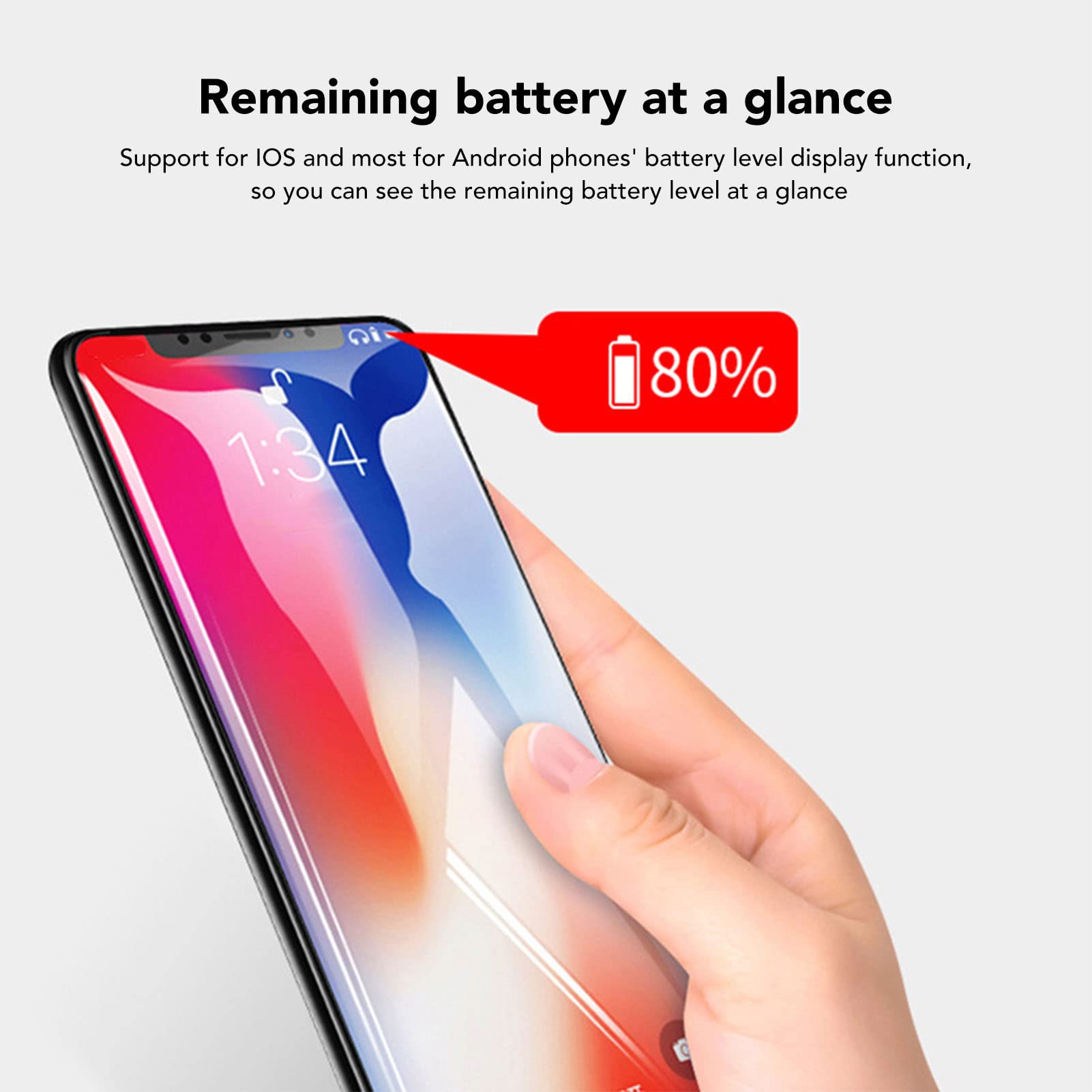 RiToEasysports Motorcycle Helmet BluetoothHeadset, Noise Reduction Stereo Sound Hands Communication Motorcycle Outdoor Headset