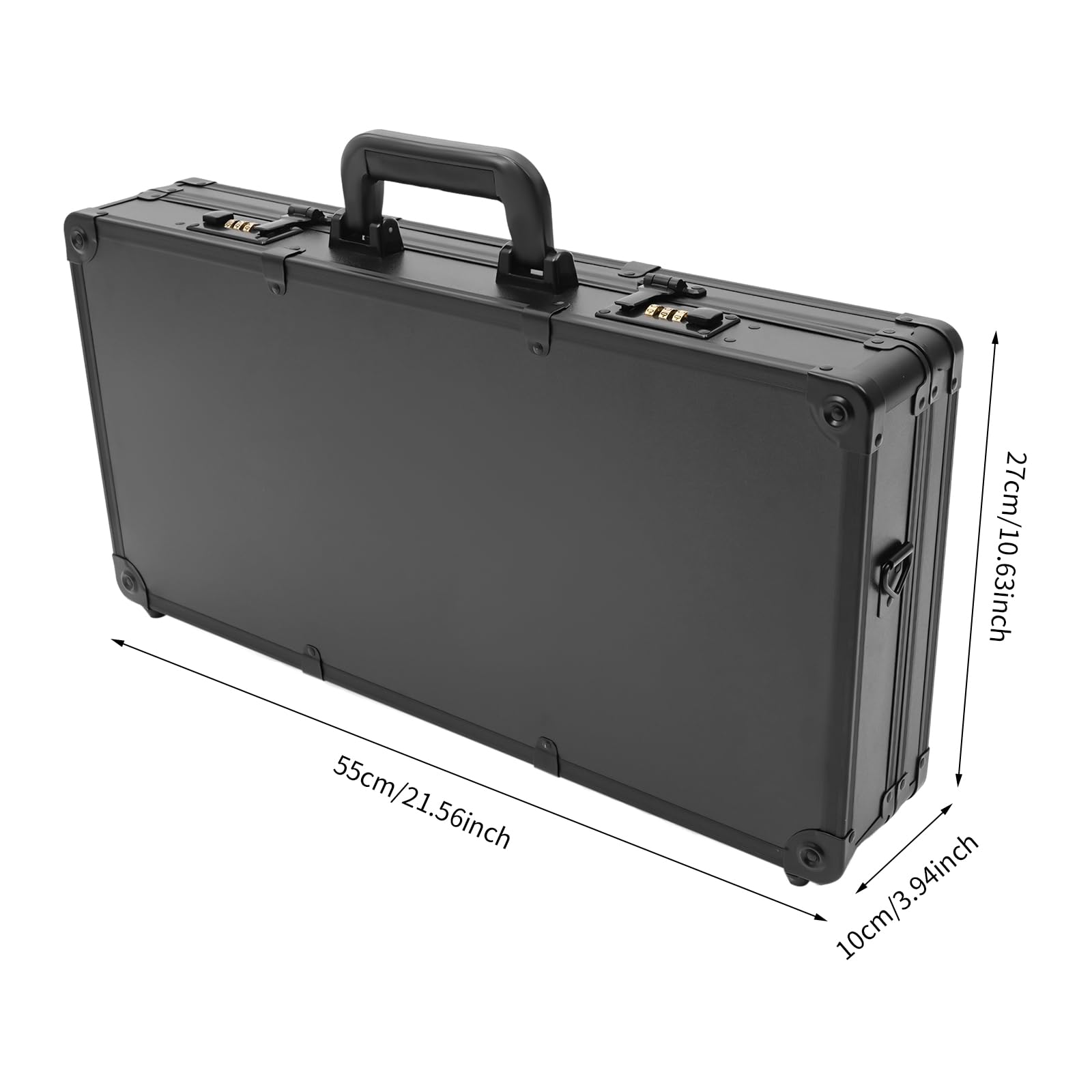 Stylist Barber Tragetasche Kämme Werkzeuge Organizer Friseursalon Koffer Schloss,Double Combination Lock Design,Elastische Bänder & Bänder,für die Aufbewahrung von Friseurwerkzeugen und Friseurzubehör