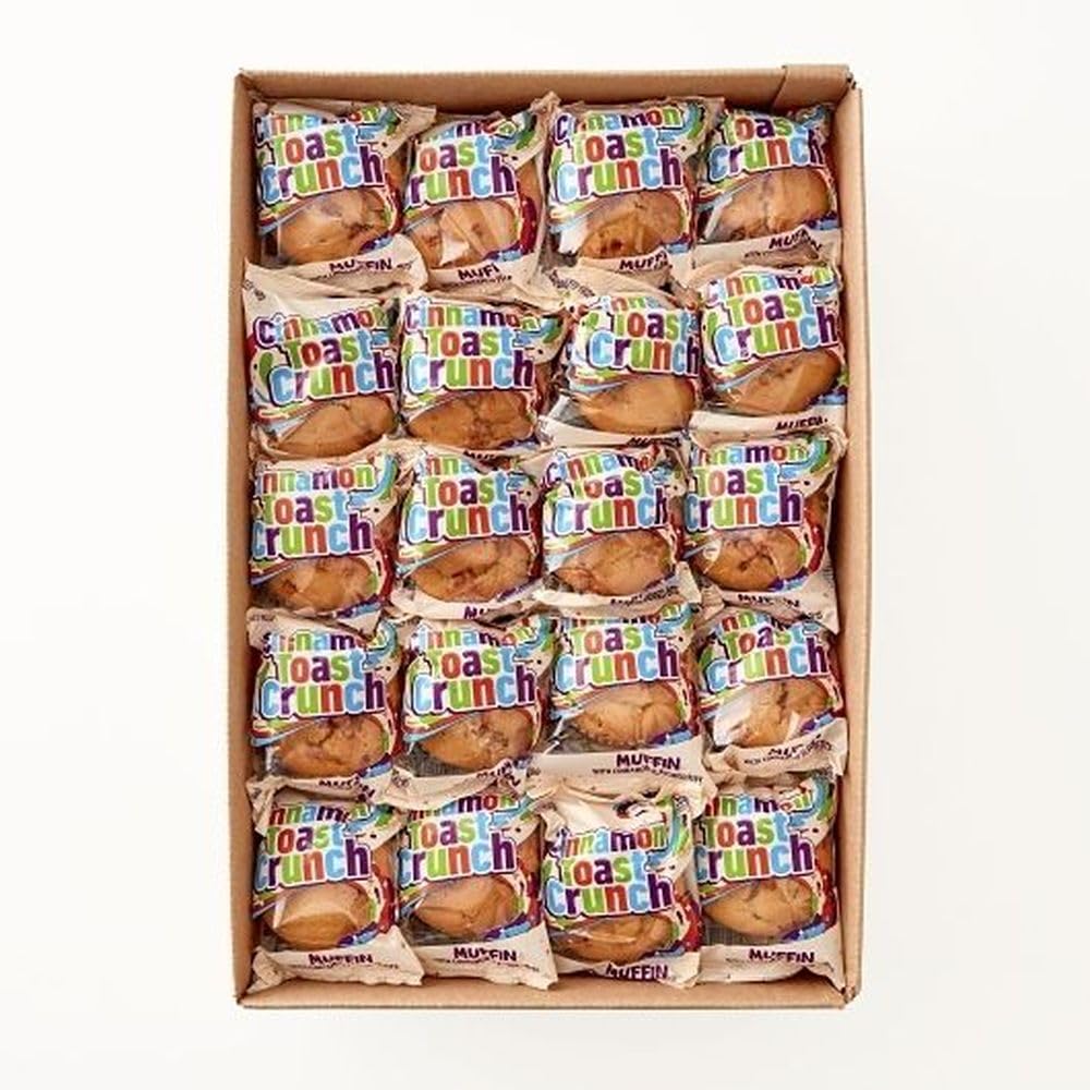 Cinnamon Toast Crunch Muffins by Pillsbury – 1 Ounce (Pack of 40), Pack of 40