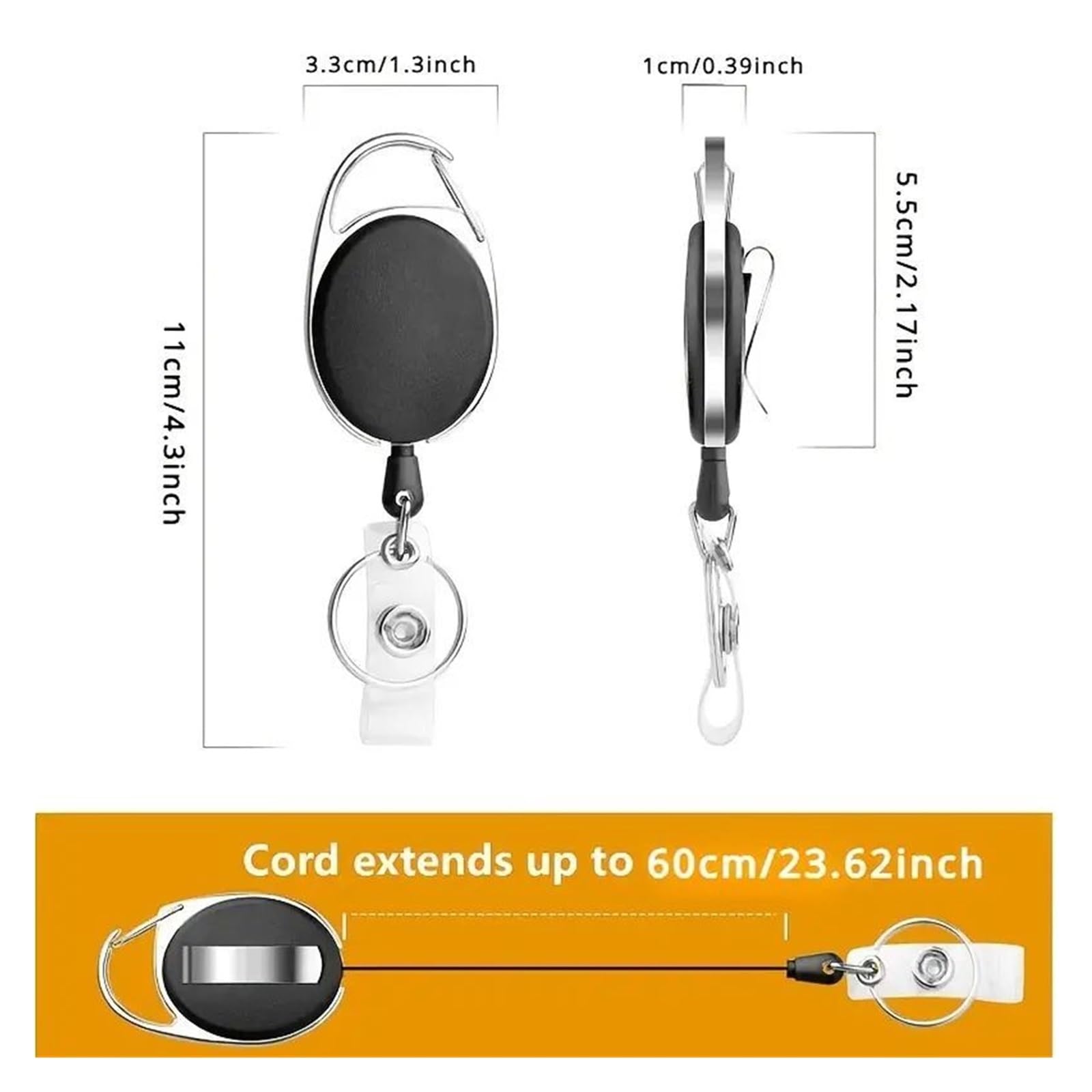 Namensschild-Halter, 16 Stück, Mitarbeiter-Arbeits-Ausweise, Namensschild, Krankenschwester-Halter