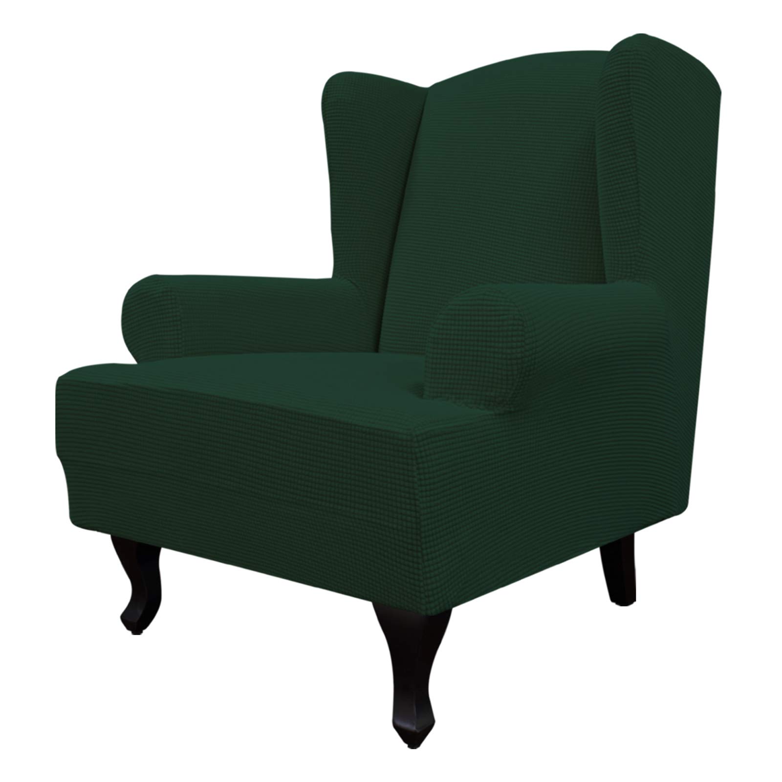 Easy-Going Stretch Wingback Chair Sofa Slipcover 1-Piece Sofa Cover Furniture Protector Couch Soft with Elastic Bottom, Spandex Jacquard Fabric Small