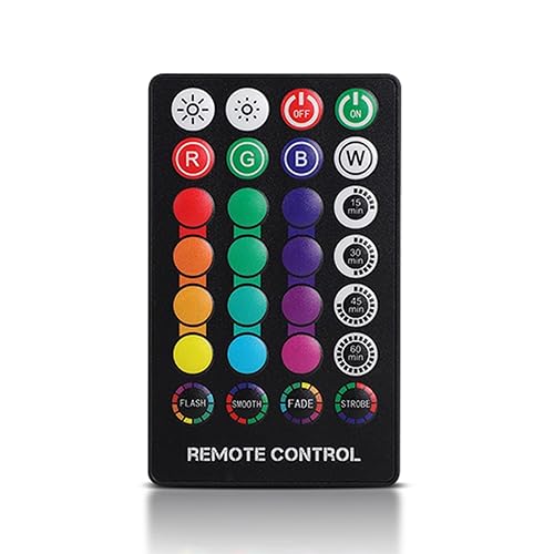 GROPINFLY Universal Remote Control for Moon Light Lamps with 16 Colors, Timing Setting Function, Brightness Adjustment, Moon Light Remote Control Replacement