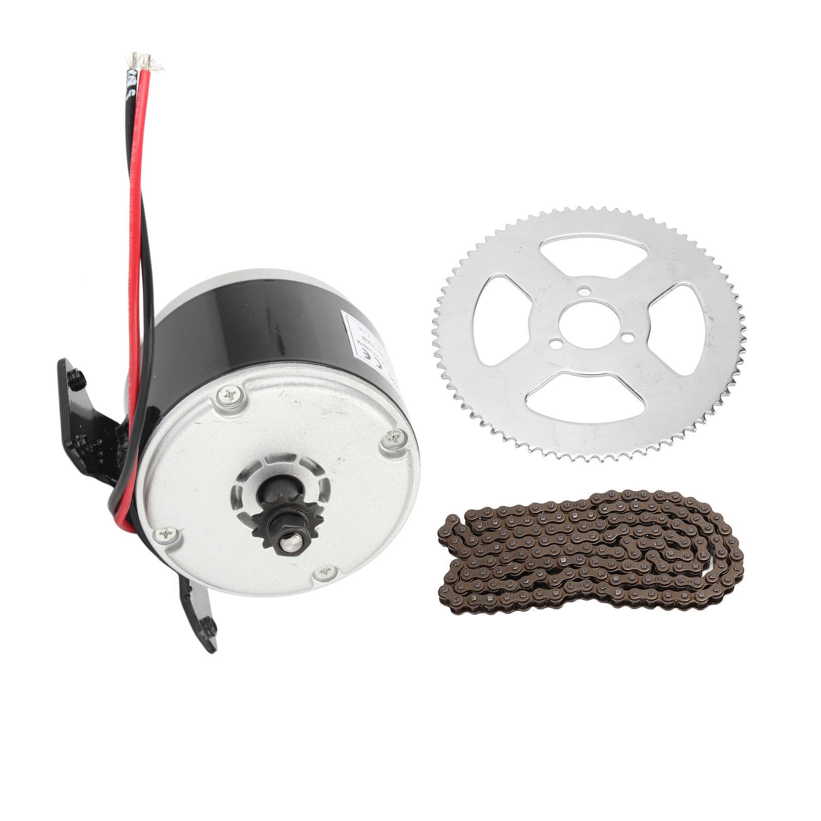 Kit Motore a Carrello per Bici Elettrico Ad Alta velocità 250 W 12 V con Controller, Kit di Conversione in Bici Legata a 2750 Giri/Min per Moto e Triciclo Elettrico