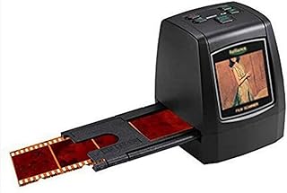 Film Slide Converter Scanner,Mini Digital Film Slide Scanner with 2.36 in Screen,Convert 135 110 126 Kpk Super 8 Film Slides Negatives to High Resolution 22MP JPEG Digital Photos
