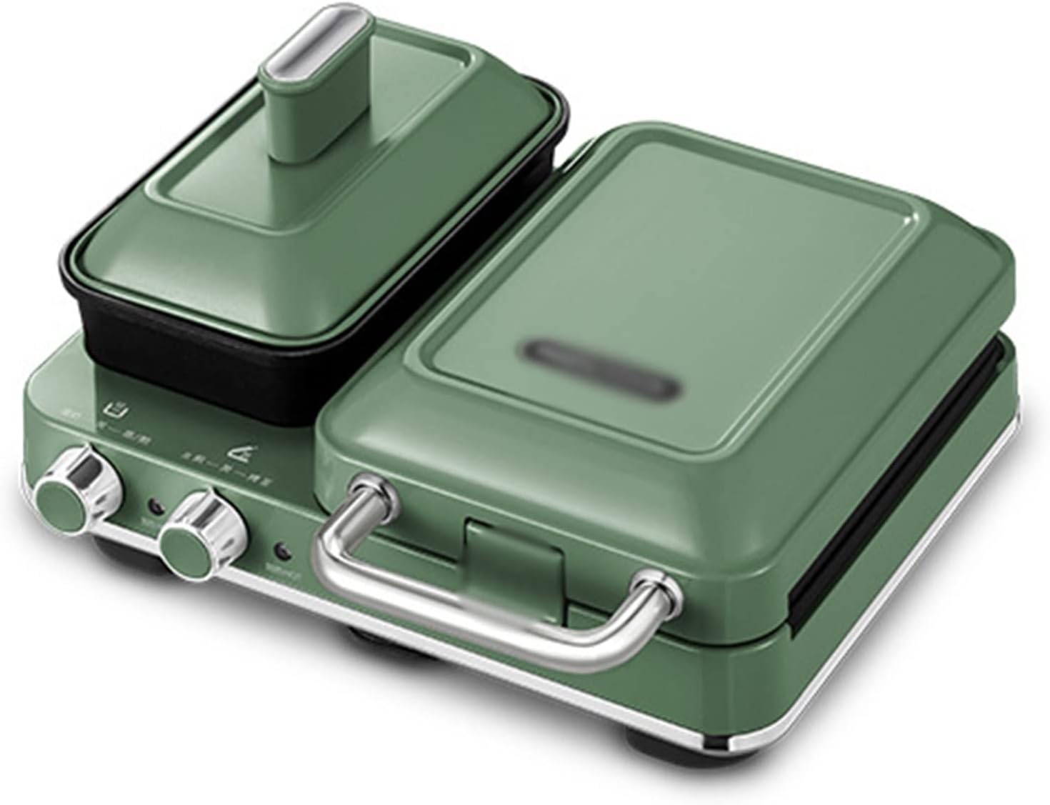 Multifunctional Breakfast Machine, Household Multifunctional Sandwich Light Meal Machine, Waffle Machine (D)