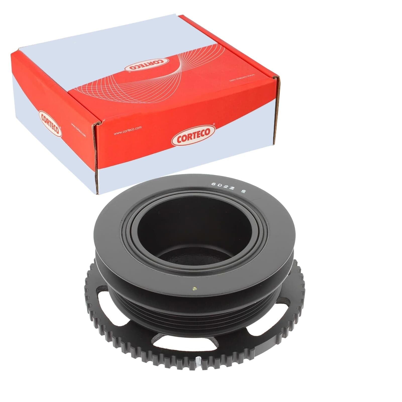 ORIGINAL® Corteco Riemenscheibe, Kurbelwelle für Daewoo LANOS LANOS Stufenheck