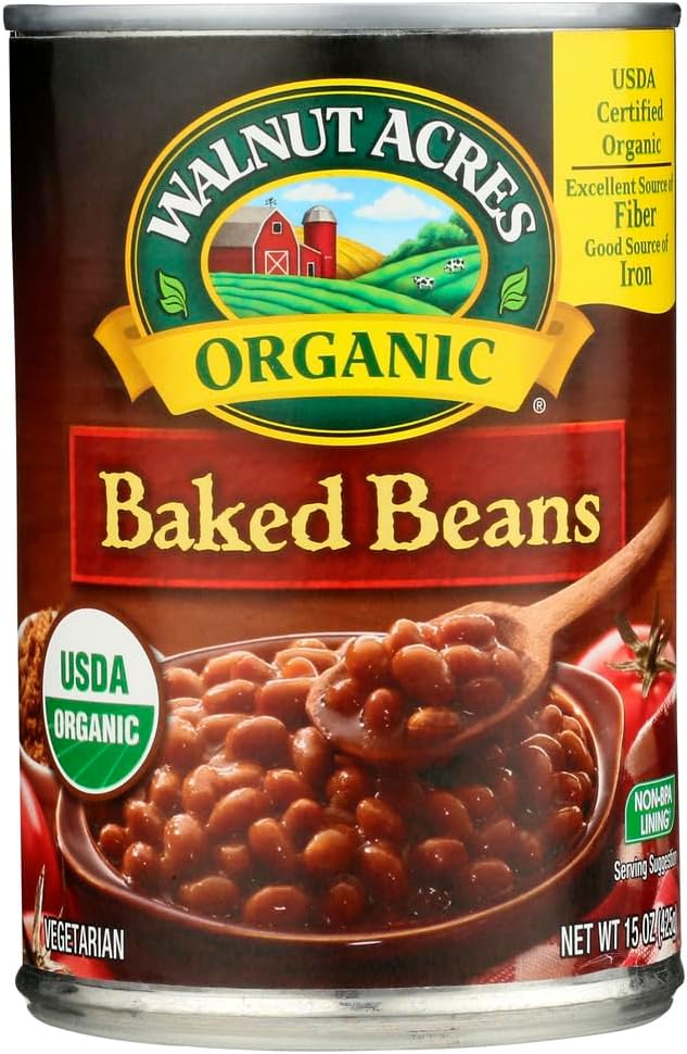 Walnut Acres Organic Baked Beans, 15 oz, 3 pk