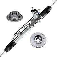 Vista 155 de Detroit Axle - Kit de suspensión de 14 piezas para Jeep Liberty 2006-2007, 2 cubos de rodamiento de ruedas, 2 brazos de control superior, 2 rótulas