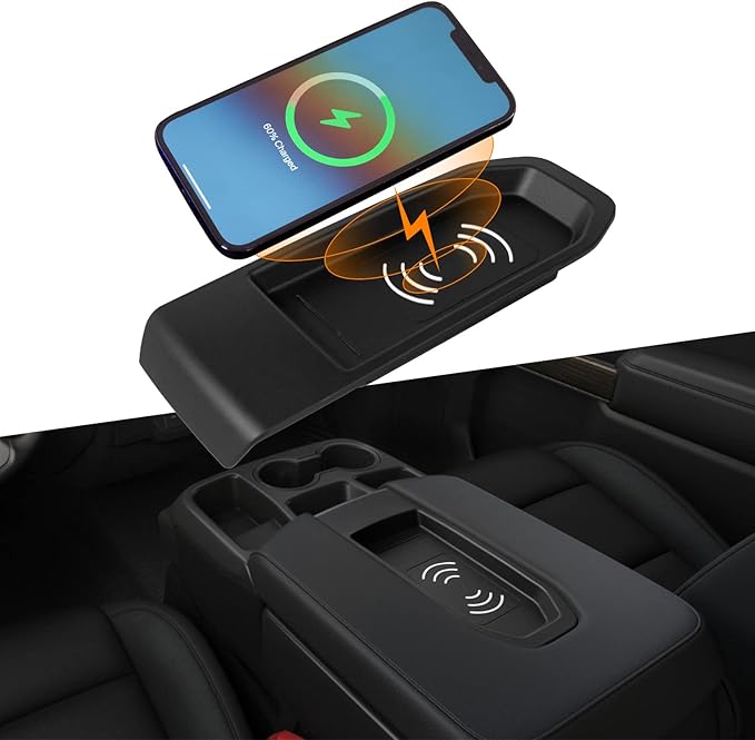 Bomely Wireless Charger Tray Compatible with 2022 2023