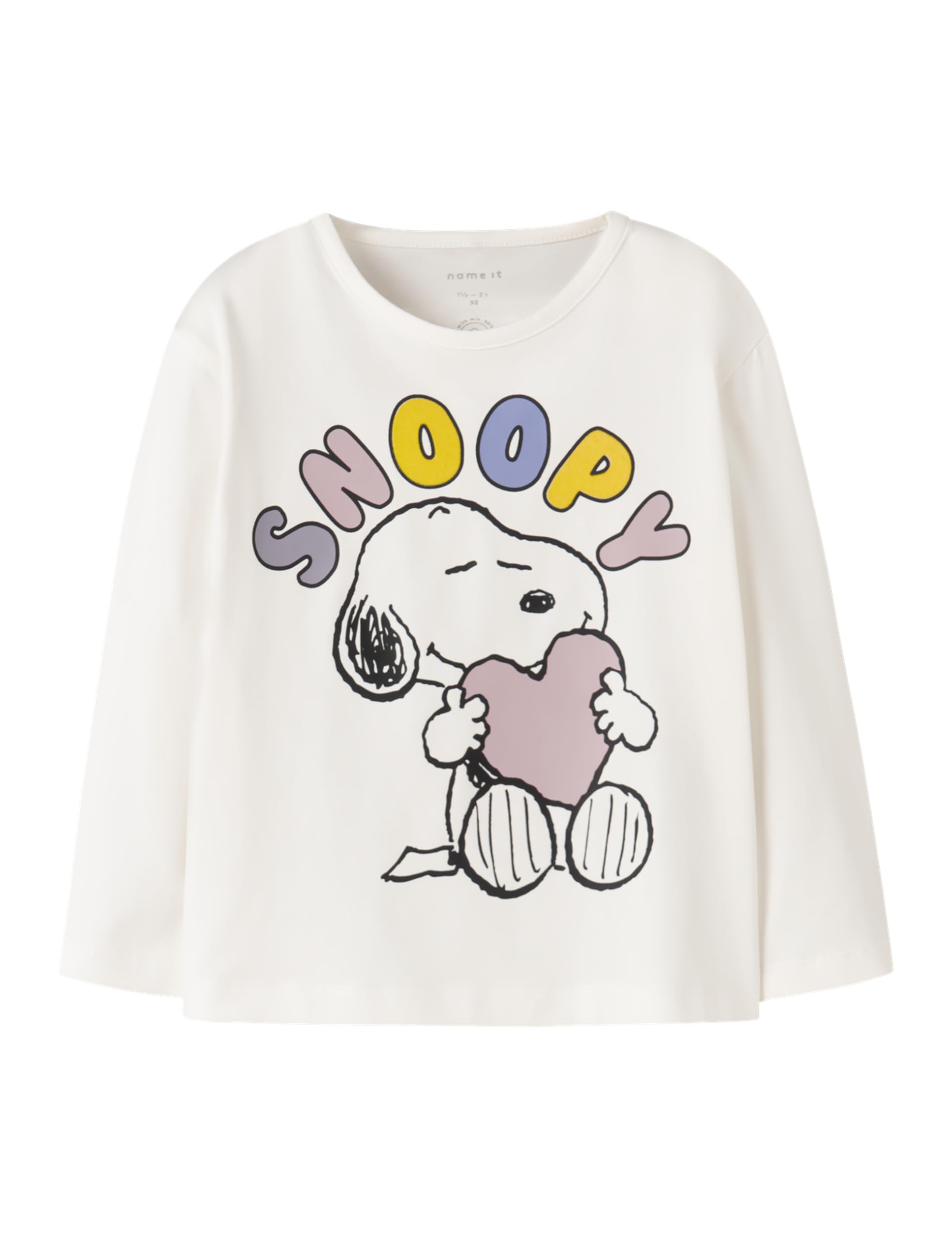 NAME IT Mädchen Nmfdrema Snoopy Ls Nreg Top Box Sky Nmfdrema Snoopy Ls Nreg Top Box Sky (1er Pack)