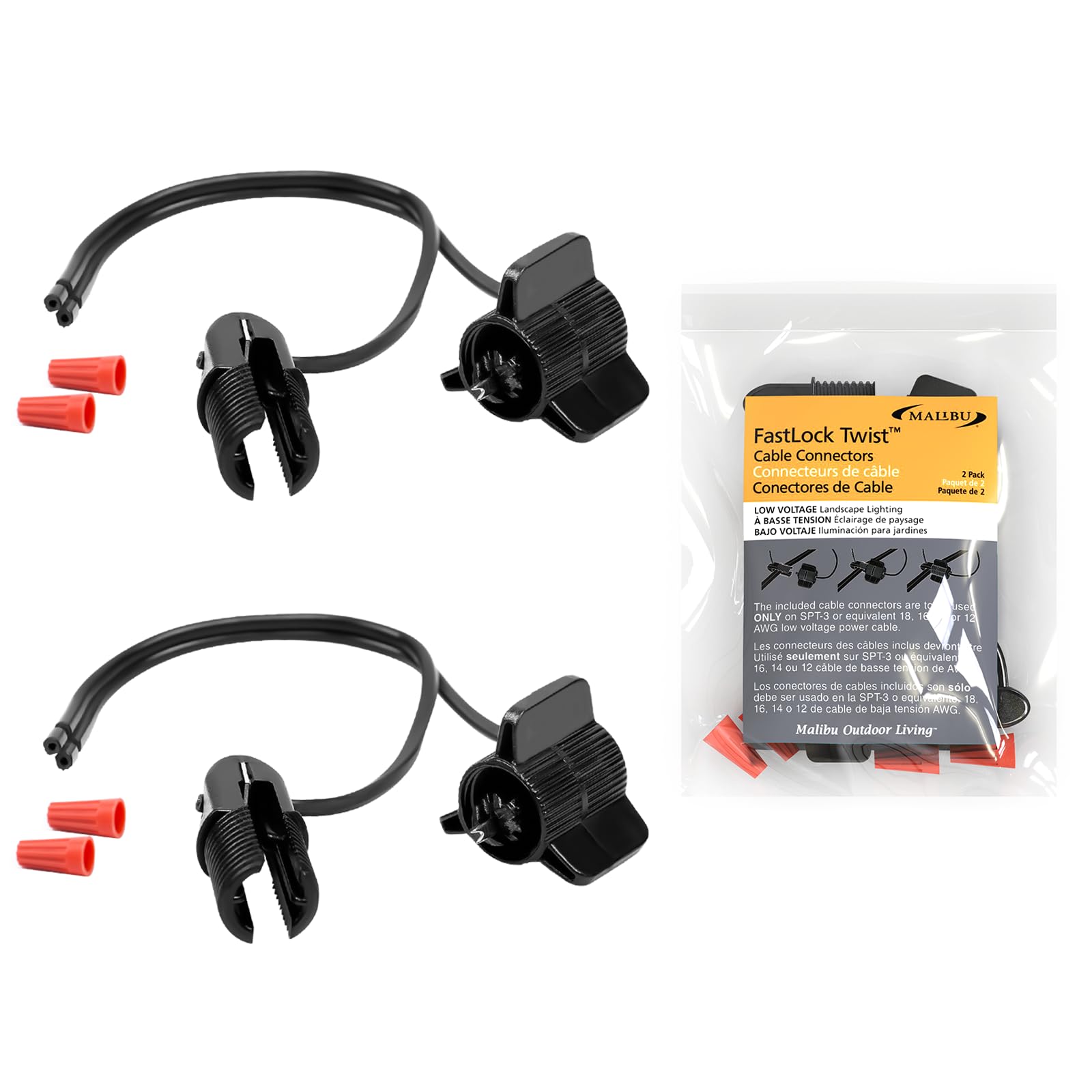Malibu Landscape Lighting Wire Connectors Low Voltage Cable Connector