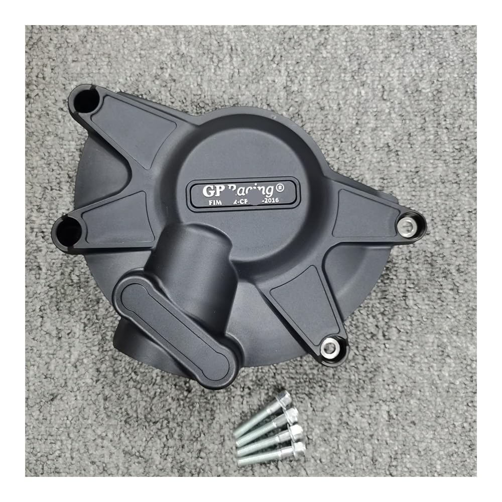 Cubierta cárter del motor para YZF R1 2009-2014 tapa protectora negra de repuesto de moto 5