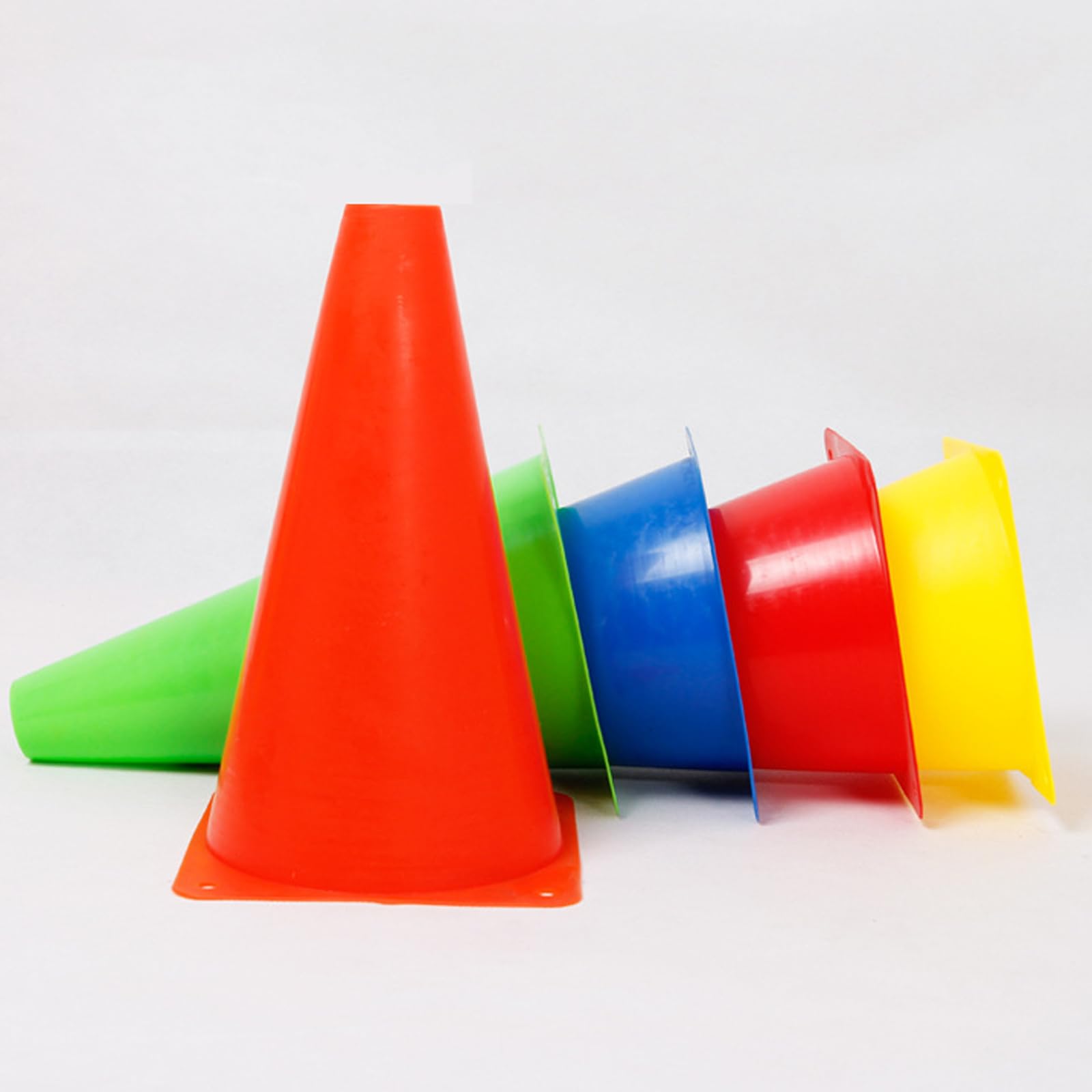 Cinesini per Allenamento Calcio,Sport Coni di Addestramento,Coni di Marcatori,Coni di Segnalazione,Resiliente,Alta-visibilità,per Pattinaggio Pallacanestro Calcio Eventi Gioco di Lancio