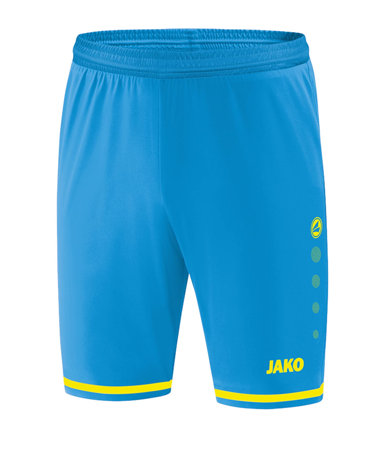 Jako Striker 2.0 Sport Pants Men's Sport Pants - Blue/Neon Yellow, Small