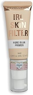 Makeup Revolution IRL Pore Blur Filter Primer, Lightweight, Blurring, Mattifying Face Primer, 22ml