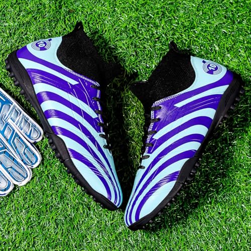 Men’s Durable Outdoor Soccer Cleats - Anti-Slip, Easy Clean, Breathable Football Shoes for Turf, Grass, Training3