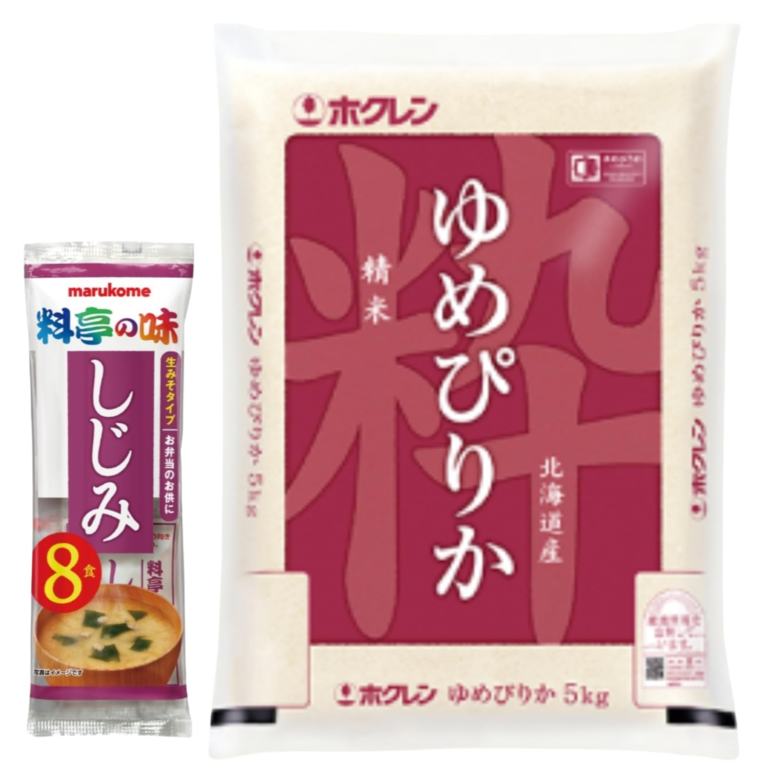 Amazon.co.jp: 【新米】 北海道産 ゆめぴりか 5kg 令和6年産