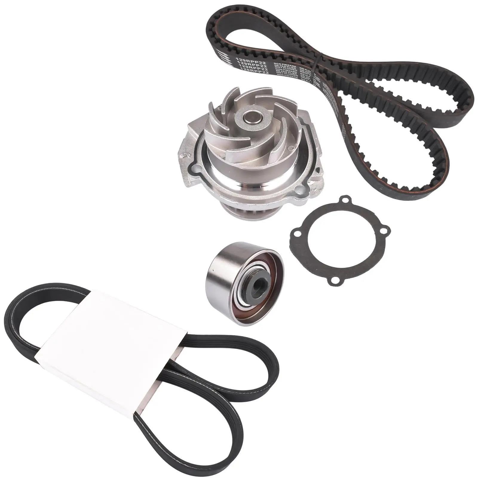Kit De Correa Distribución Y Bomba Agua Para Fiat 500, Para Linea, Para Panda, Para Punto, Para Lancia Para Ypsilon Piñón cadena