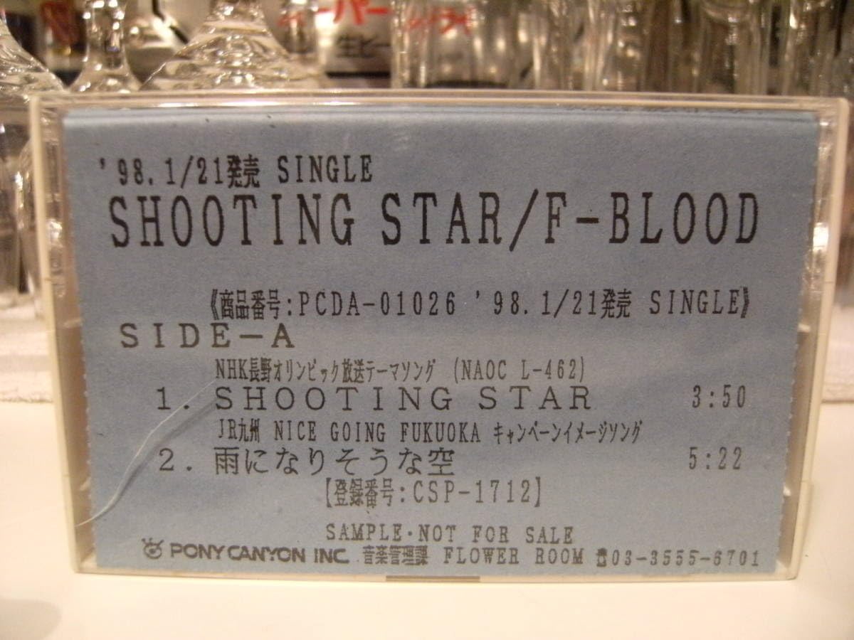 非売品★1998年 F-BLOOD 藤井フミヤ カセットテープ チェッカーズ 非売品☆1998年 F-BLOOD 藤井フミヤ カセットテープ