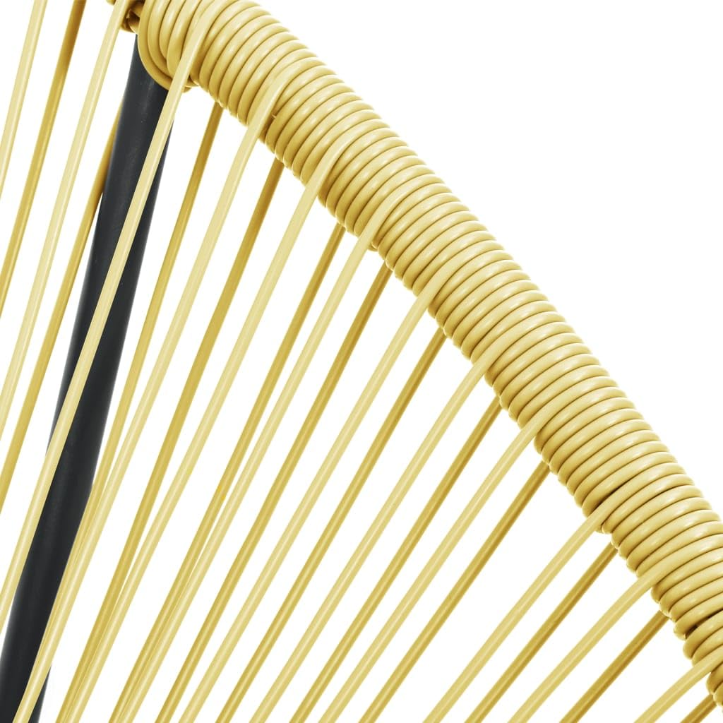 Generisch Acapulco-Gartenstuhl Poly Rattan Beige,Möbel,Gartenmöbel,Gartensitzmöbel,Gartenstühle-313140