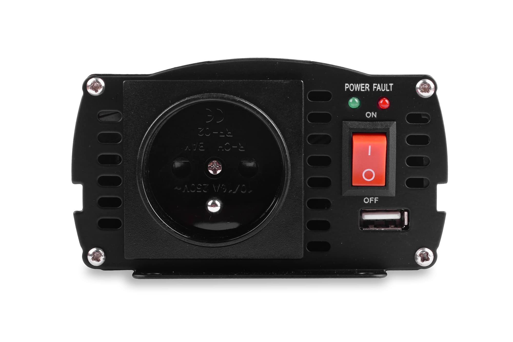 Corriente Voltaje AV-INV600 12 V a 230 V 500/1000 W + USB Top
