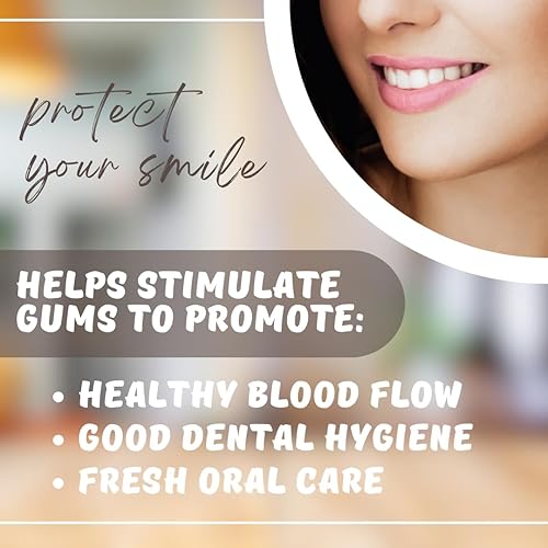 Miniatura 5 de Plaque Buster Púa interdental suave, estimulador de encías y removedor de placa, fabricado en Estados Unidos, para salud bucal y encías saludables,