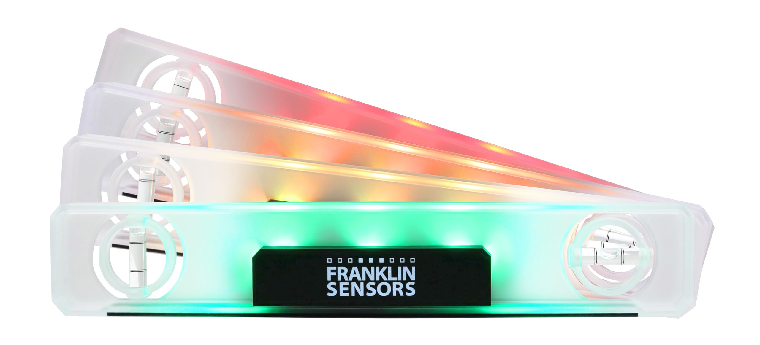 Franklin Sensors Niveau lumineux, devient vert quand de niveau, numérique/électronique, niveau torpille magnétique de 30,5 cm, outil de nivellement vertical et horizontal avec 2 fioles à bulles