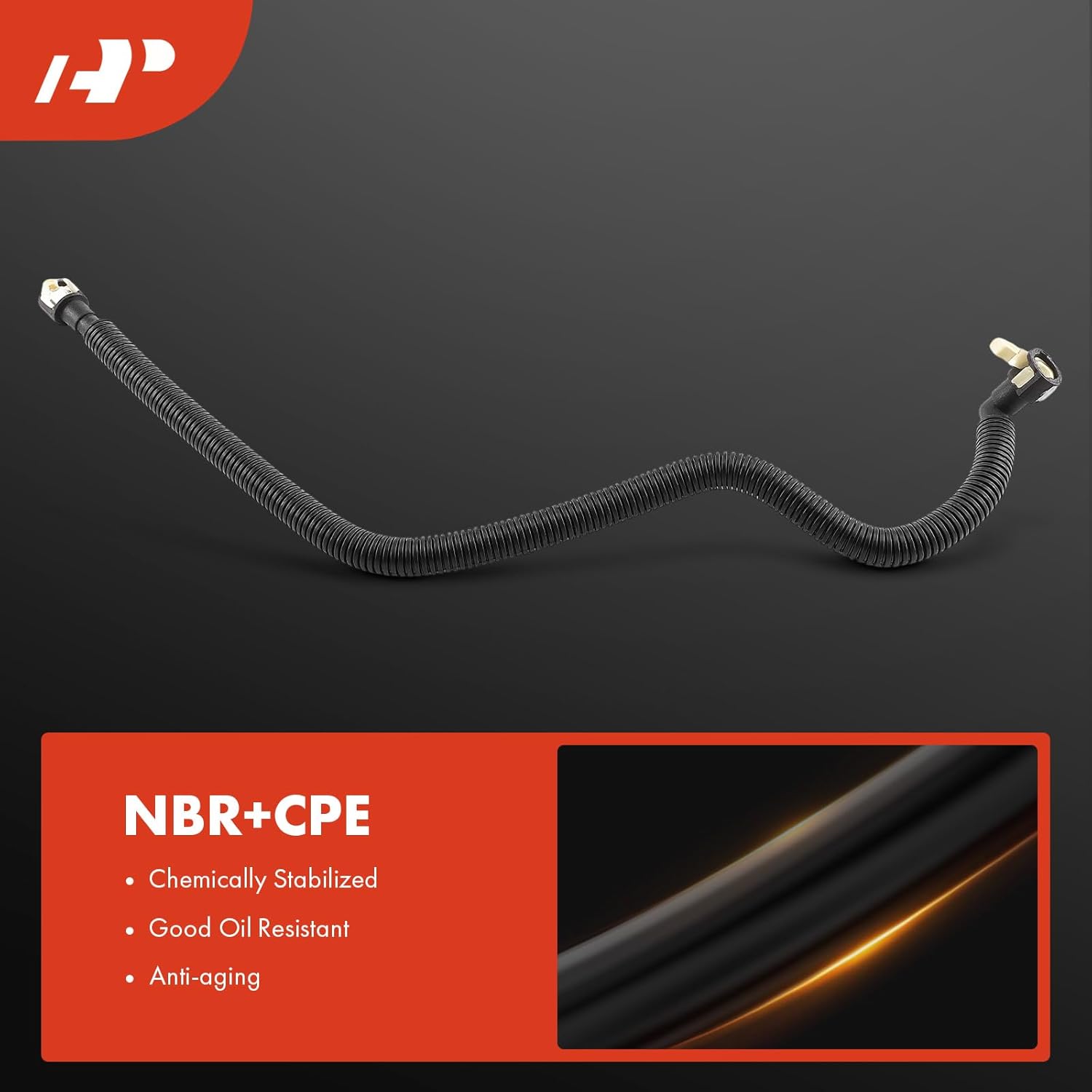 A-Premium Fuel Injector Return Line Compatible with Ford Escape 2009-2012 & Mercury Mariner 2009-2011, 3.0L, From Rail Down to Frame